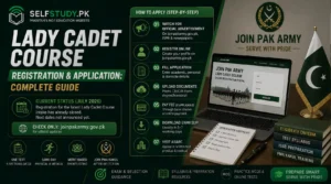 lady cadet course 2026 registration