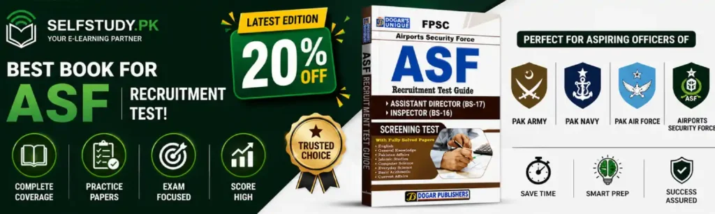 asf Recruitment test book